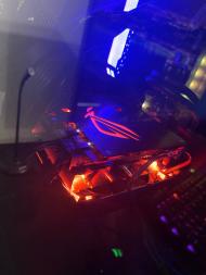 华硕猛禽1080ti 11g，无拆无修自用 游戏画图 没烤过