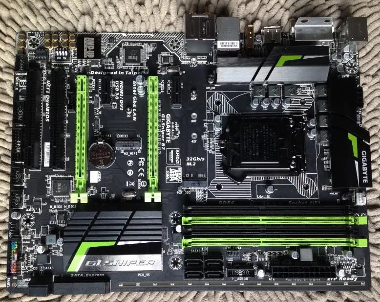 I7 990X+技嘉刺客G1 主板+海盗船24G马甲条